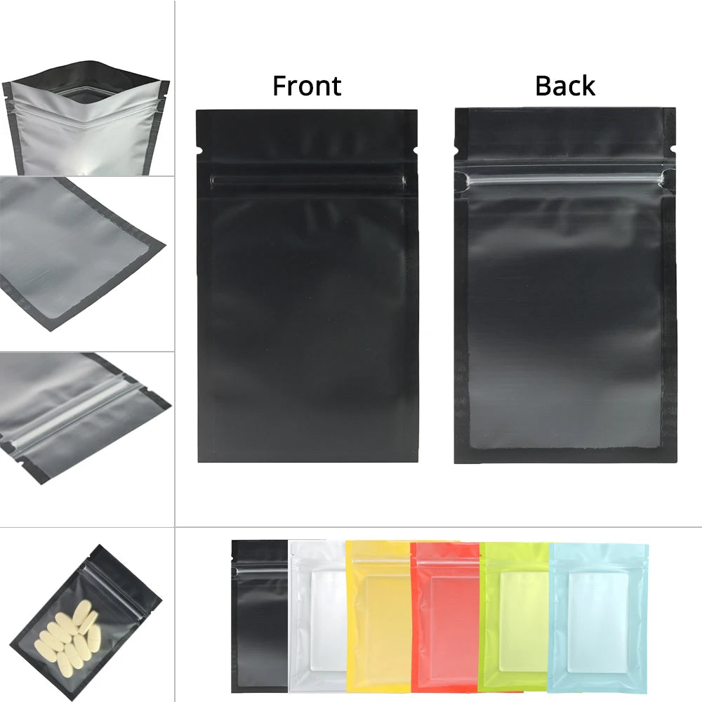 VoluPack Heat Sealable Food Packaging Bags With Clear Window