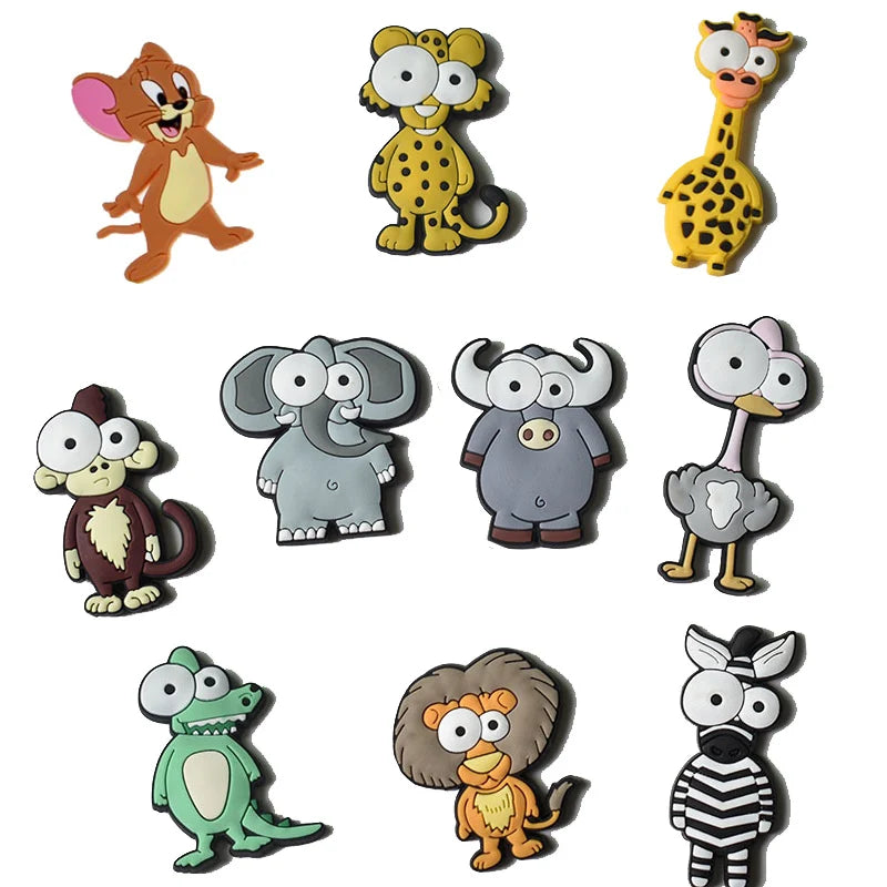 Cartoon Fridge Magnets For Kids Vegetable Fruit Animal Kitchen Decor
