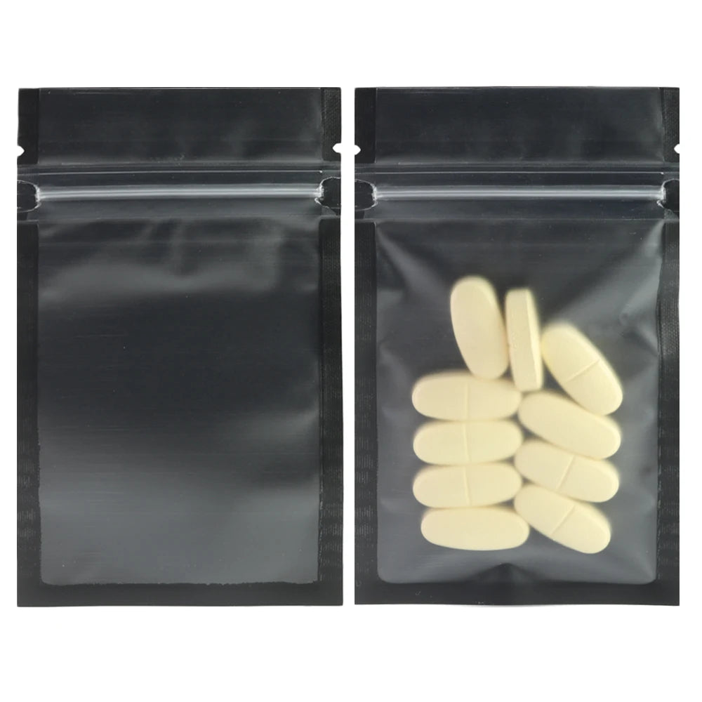 VoluPack Heat Sealable Food Packaging Bags With Clear Window