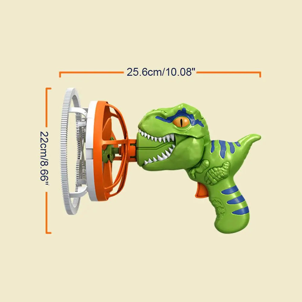 Dinosaur Soap Bubble Gun Toy For Kids Outdoor Playtime