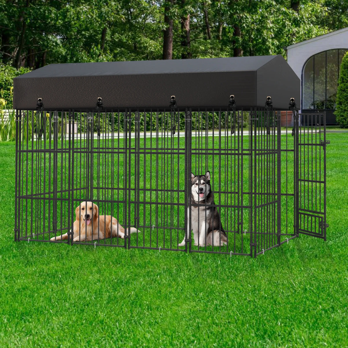 Heavy Duty Outdoor Metal Dog Kennel And Pet Playpen
