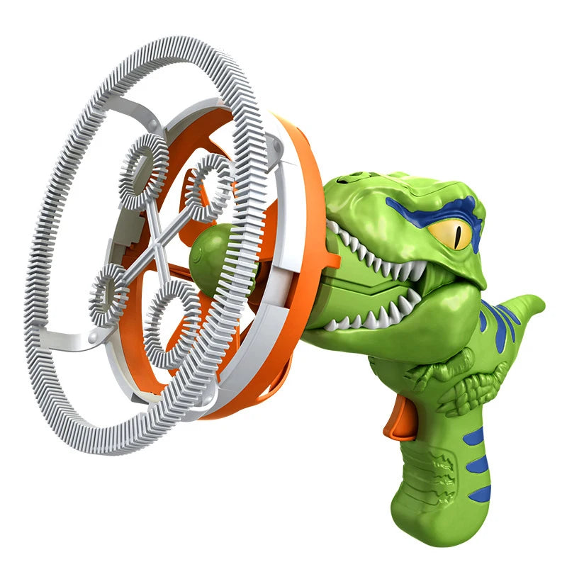 Dinosaur Soap Bubble Gun Toy For Kids Outdoor Playtime