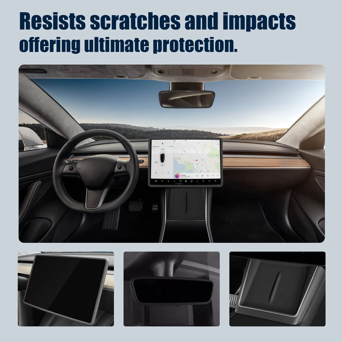 Tesla Model Y Juniper Interior Accessories Set With Storage Inserts