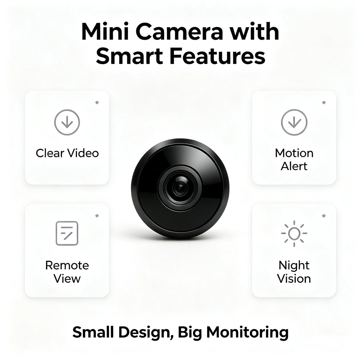 V2 Home Smart Video Analysis Camera Human Tracking Cry Detection HD Surveillance Camera Two-way Audio Mobile Remote Night Vision Family Security Protection Equipment