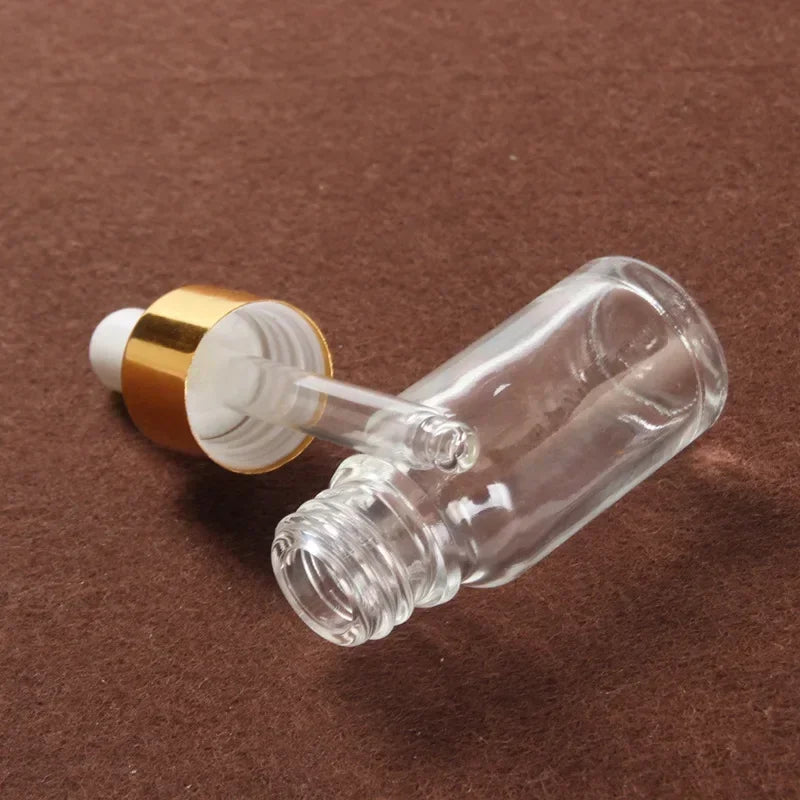 Glass Refillable Essential Oil Dropper Bottles Aromatherapy Storage Set