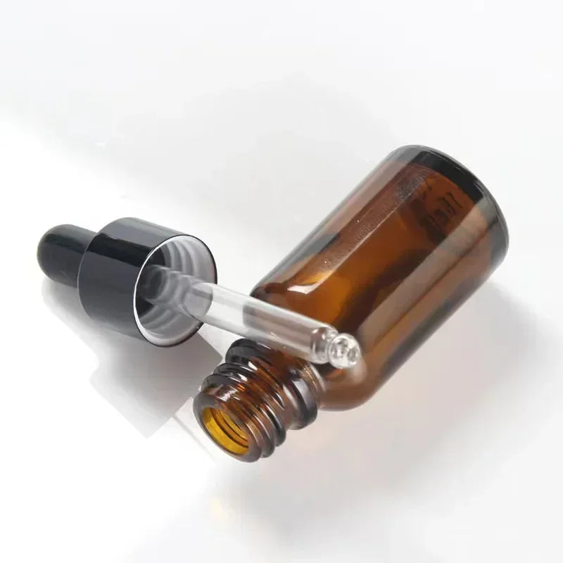 Glass Refillable Essential Oil Dropper Bottles Aromatherapy Storage Set