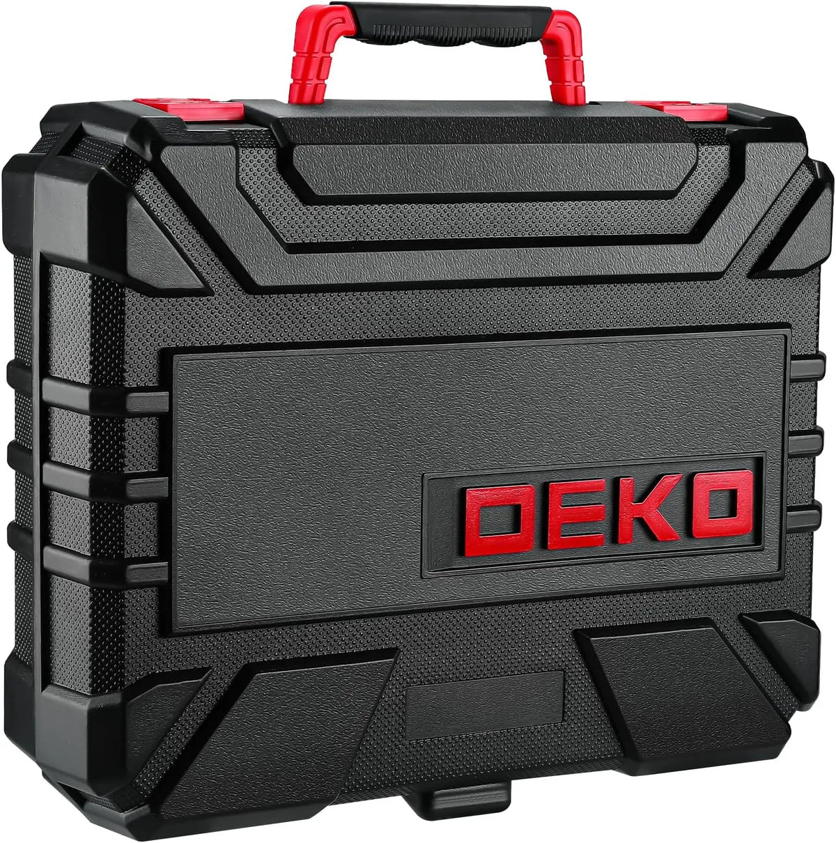 DEKO Cordless Drill Home Tool Kit With Essential Hand Tools