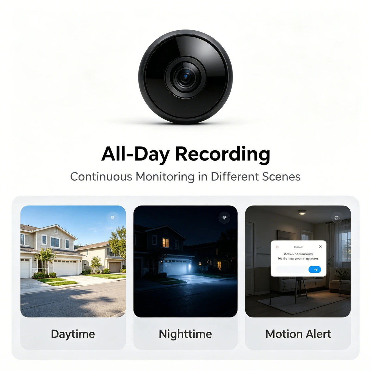 V2 Home Smart Video Analysis Camera Human Tracking Cry Detection HD Surveillance Camera Two-way Audio Mobile Remote Night Vision Family Security Protection Equipment