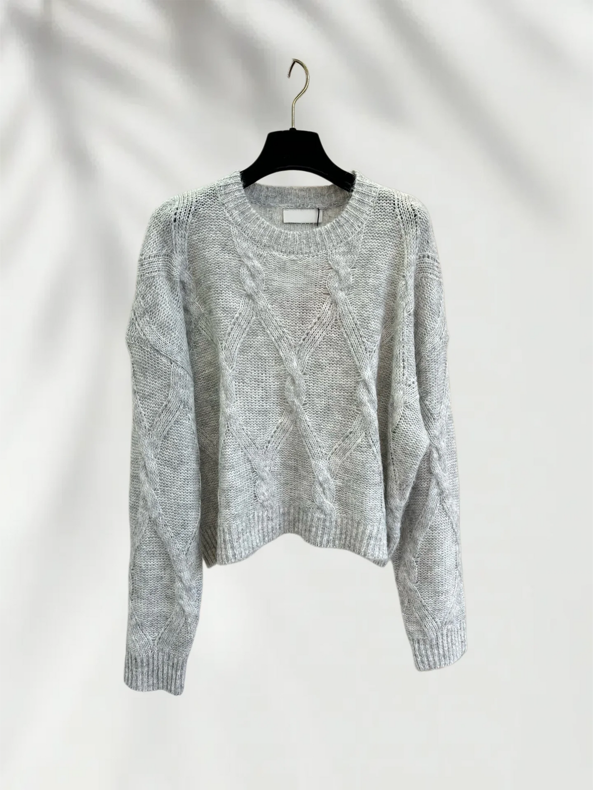 Women's Soft Fluffy Knit Pullover Sweater With Comfortable Stretch Fit