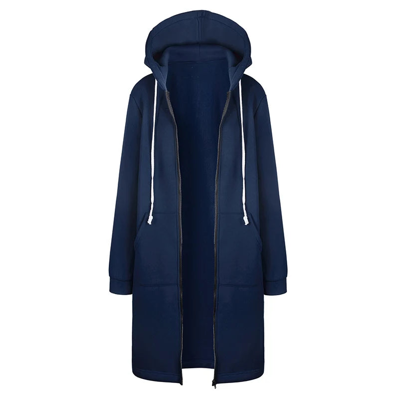 Womens Hooded Pullover Sweatshirt Dress With Pocket