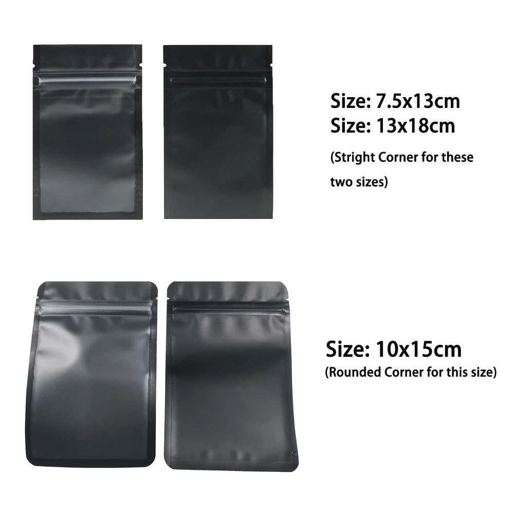 VoluPack Heat Sealable Food Packaging Bags With Clear Window