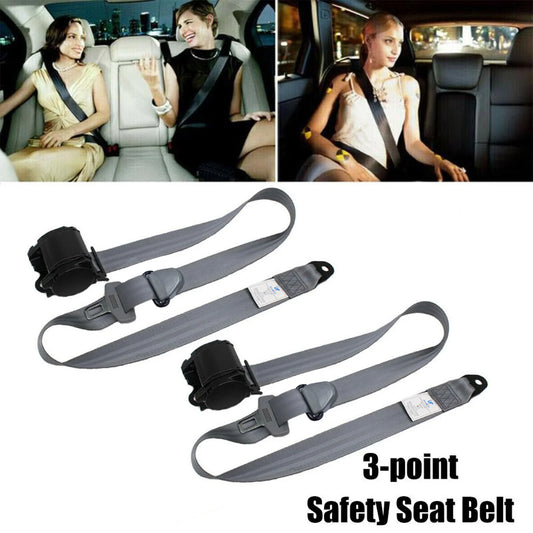 Automatic Three Point Retractable Car Seat Belt Safety Harness Replacement