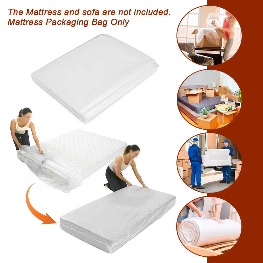 Reusable PVC Mattress Storage Bag for Moving and Bedding