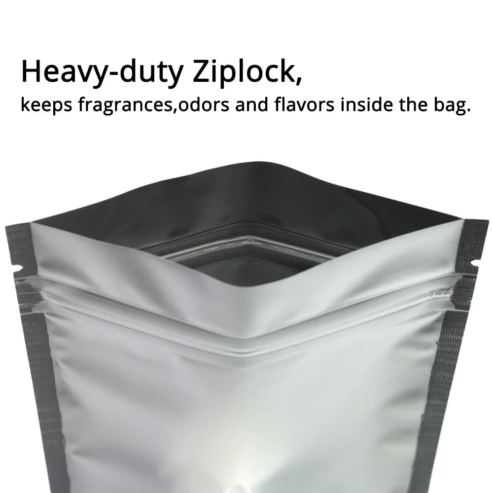 VoluPack Heat Sealable Food Packaging Bags With Clear Window