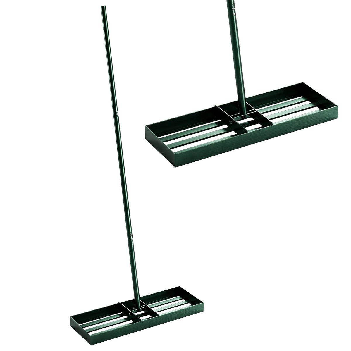 Outsunny Lawn Leveling Rake for Garden and Yard Care