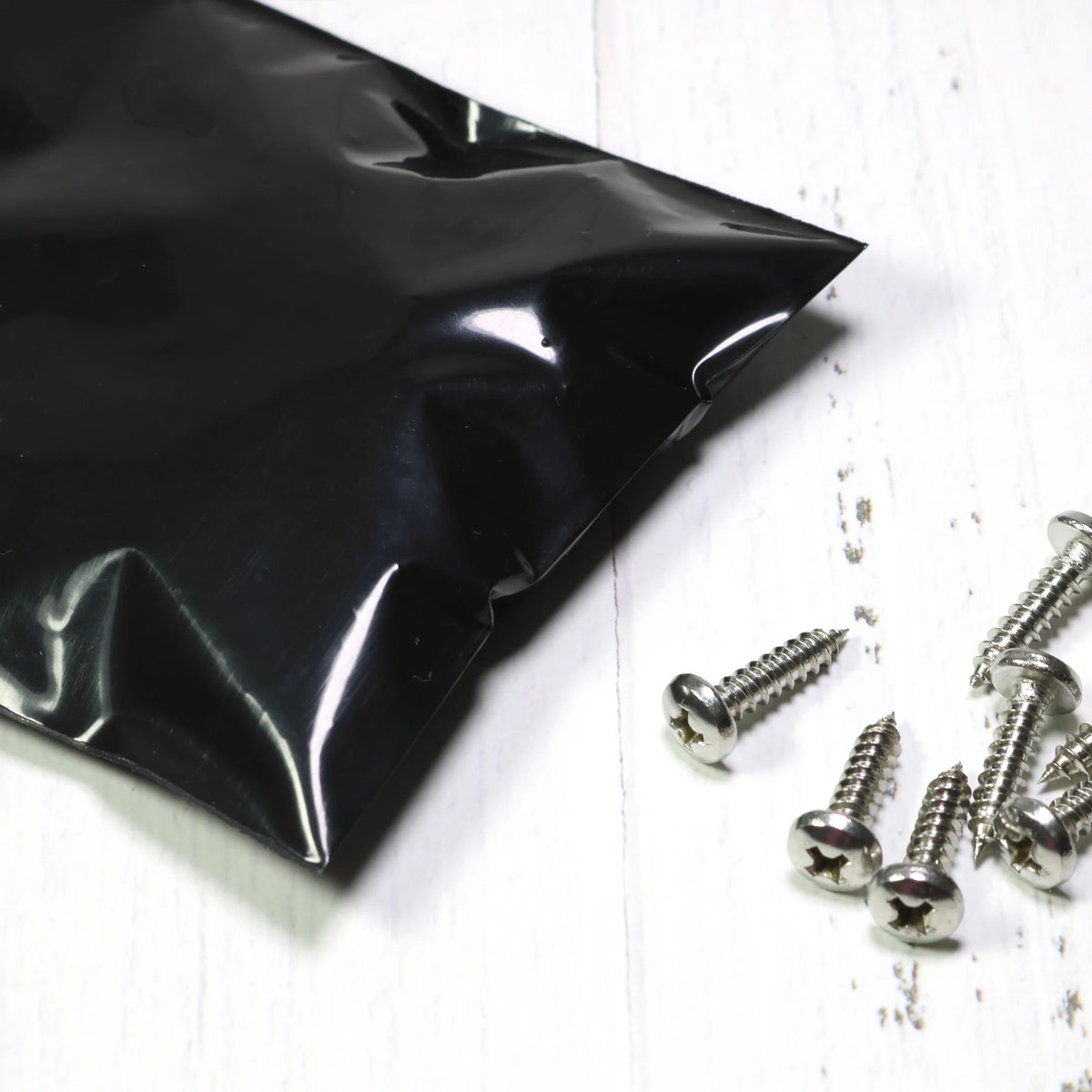 100pcs Multi Sizes Reclosable Poly Ziplock Package Pouches Black Heat Sealing Zip Lock Plastic Storage Bags