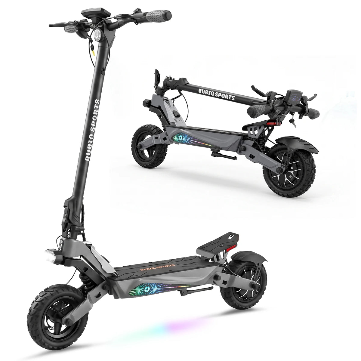 Electric Scooter for Adults, 1200W Motor, 48V 15.6Ah Battery, Up to 35 Miles Range, 10" Tires, Disc Brakes, 3 Riding Modes, Foldable Commuter E Scooter
